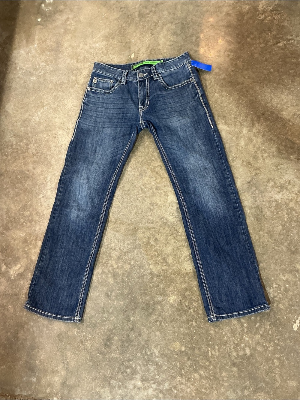 Rock & Roll Denim Pistol Regular Fit Men’s Jeans 31x32 Straight Medium Wash